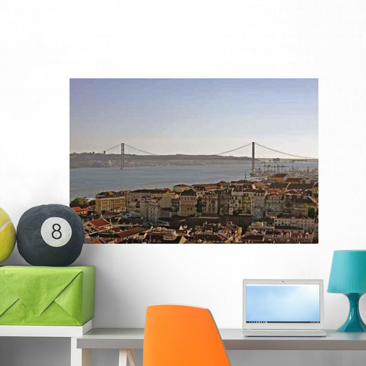 Lisbon Bridge Wall Decal