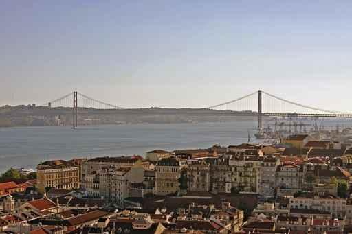 Lisbon Bridge Wall Decal