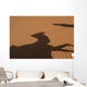 Morocco, Erg Chebbi area Wall Mural