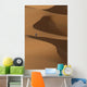 Berber 'Blue man' walking across sand dunes in Erg Chebbi area Wall Mural