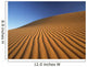 Morocco, Detail of sand dune at dawn in Erg Chebbi area Wall Mural