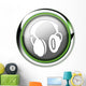 Futuristic Button Headphones