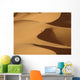 Berber 'blue man' walking through sand dunes in Erg Chebbi area Wall Mural