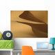 Morocco, Detail of sand dunes at dawn in Erg Chebbi area Wall Mural