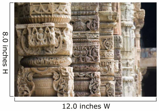 Details of the columns Wall Mural