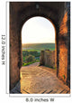 City door of Monteriggioni Wall Mural