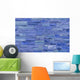 Seamless Blue Masonry Wall Decal
