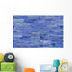 Seamless Blue Masonry Wall Decal