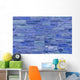 Seamless Blue Masonry Wall Decal
