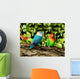Parrots Wall Mural