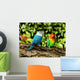 Parrots Wall Mural