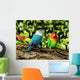 Parrots Wall Mural