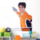 Young Boy Playing Table Wall Decal