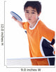 Young Boy Playing Table Wall Decal