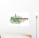 Social media Marketing - Word Cloud Wall Decal