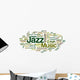 Jazz - Word Cloud Wall Decal