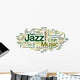 Jazz - Word Cloud Wall Decal