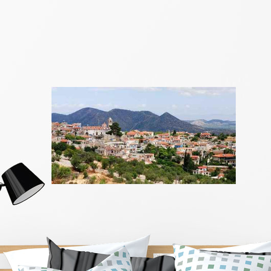 Lefkara Village Wall Decal