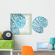 Sealife Nautilus Shell Wall Decal