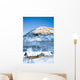 Norway, Sognefjord, winter wonderland Wall Mural