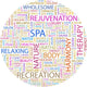 Word Cloud Concept Spa