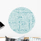 Spa Collage with Association Wall Mural