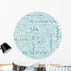 Spa Collage with Association Wall Mural