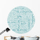 Spa Collage with Association Wall Mural