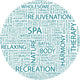 Spa Collage with Association Wall Mural