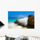 Water Splashing against Ocean Wall Decal