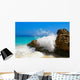Water Splashing against Ocean Wall Decal