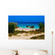 Remote Tropical Beach Sunny Wall Decal