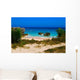 Remote Tropical Beach Sunny Wall Decal