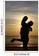 Happy Couple Sunset Beach