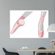 Ballet Shoes Wall Decal