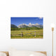 Pastoral Scene Ranch Base Wall Decal