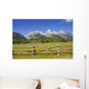 Pastoral Scene Ranch Base Wall Decal