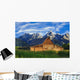 Old Mormon Barn in the Tetons Wall Mural