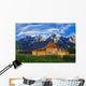 Old Mormon Barn in the Tetons Wall Mural