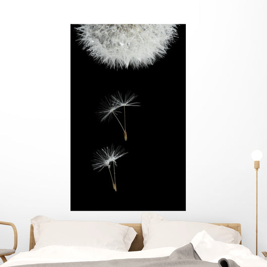 Flying Seeds Blossoming Dandelion Wall Decal