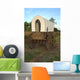 Replica Wagon on Oregon Trail Wall Mural