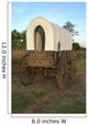Replica Wagon on Oregon Trail Wall Mural
