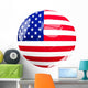 usa soccer ball Wall Decal