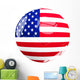 usa soccer ball Wall Decal