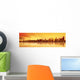 Seattle Panorama Wall Decal Design 1