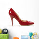 Sexy Red Shoe Wall Decal