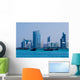 old boats close to abu dhabi corniche Wall Mural
