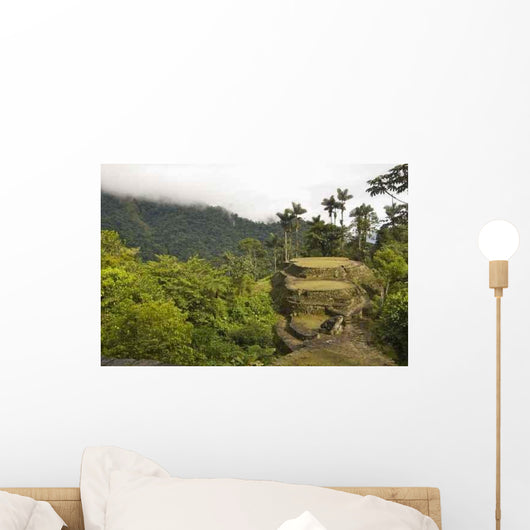 Lost City from Top Wall Decal