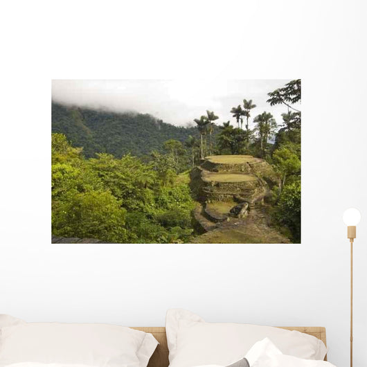Lost City from Top Wall Decal