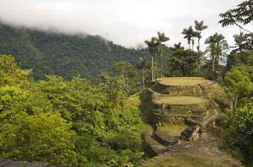 Lost City from Top Wall Decal